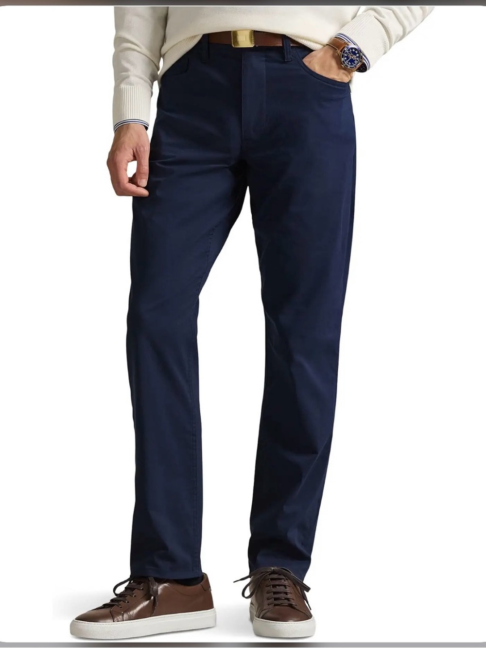 Polo by Ralph Lauren Performance Stretch Classic Fit Navy Pants 36x32